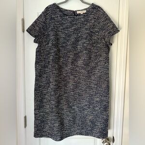LOFT Plus Size 18 Boucle Tweed Dress